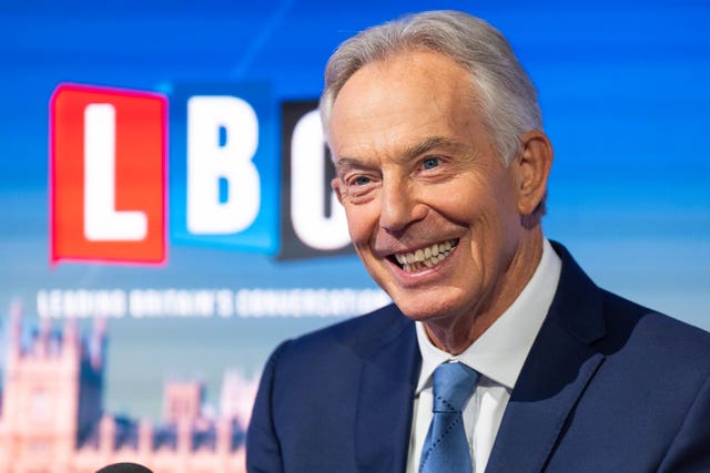 Sir Tony Blair 