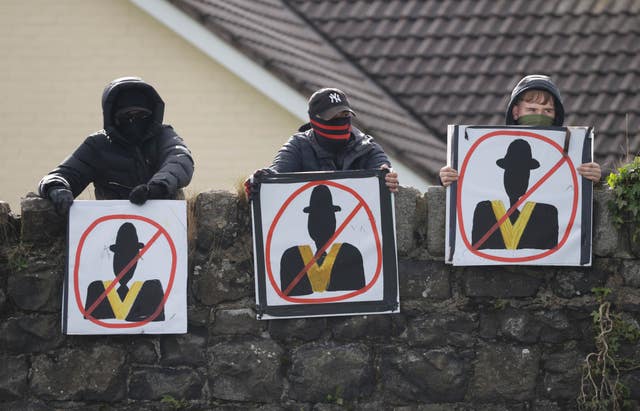 Garvaghy Road protesters