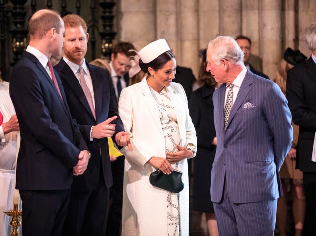 Meghan and the royals on Commonwealth Day