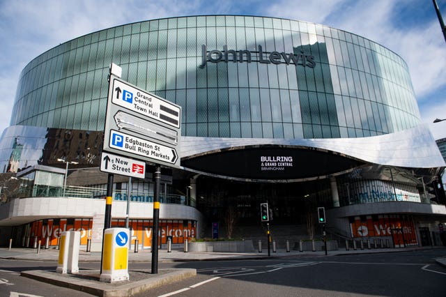 John Lewis Birmingham store closure