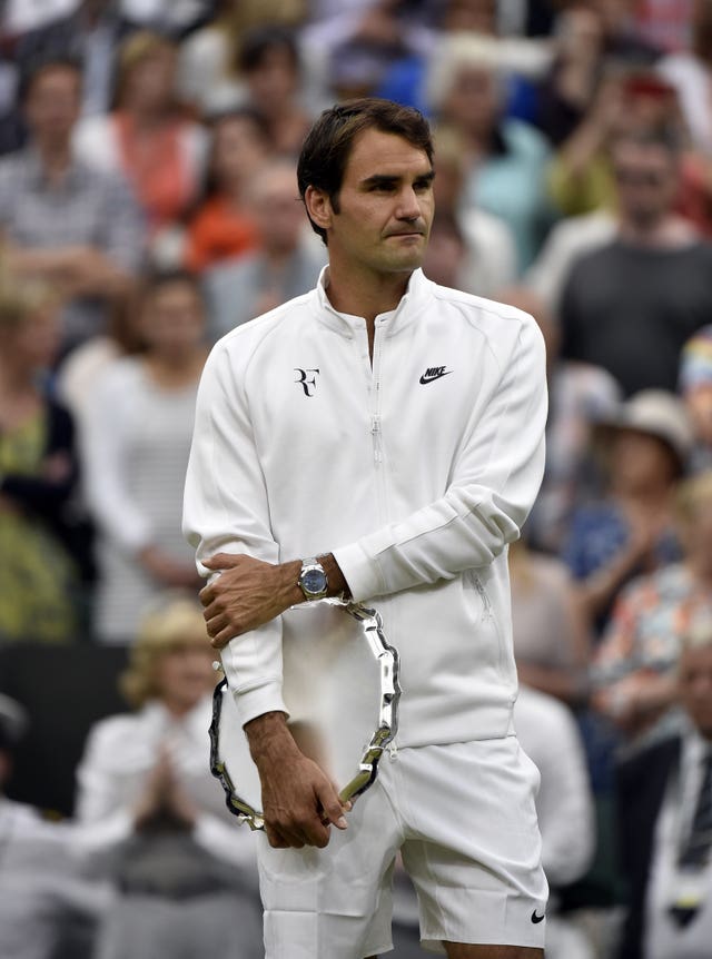 Federer lost in the final to Djokovic for a second successive year 