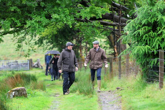 Royal visit to Dartmoor