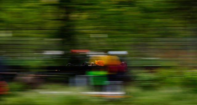 Red Bull’s Max Verstappen flies around the Autodromo Internazionale Enzo e Dino Ferrari circuit in April en route to victory at the Emilia Romagna Grand Prix in Italy. The Dutch driver won 15 of 22 races in the 2022 season as he claimed his second consecutive world drivers' championship