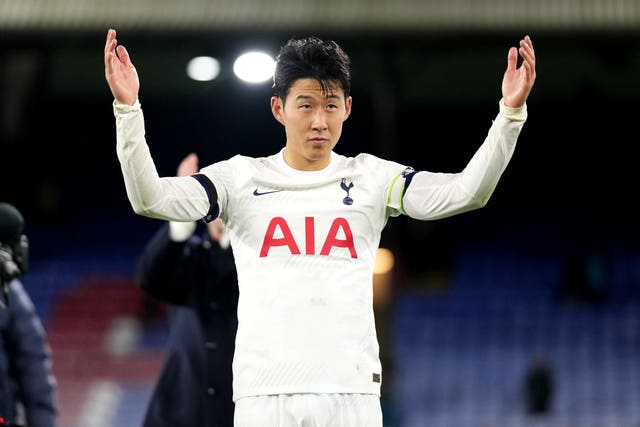 Son Heung-min doubled Tottenham's lead