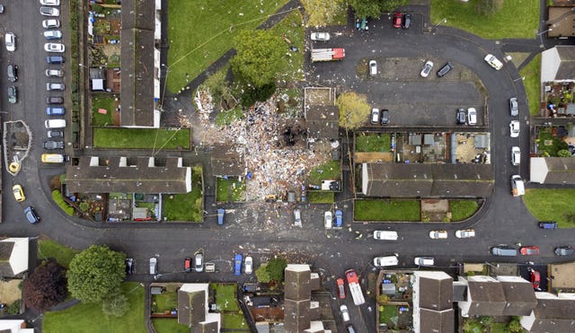 Kincaidston explosion scene