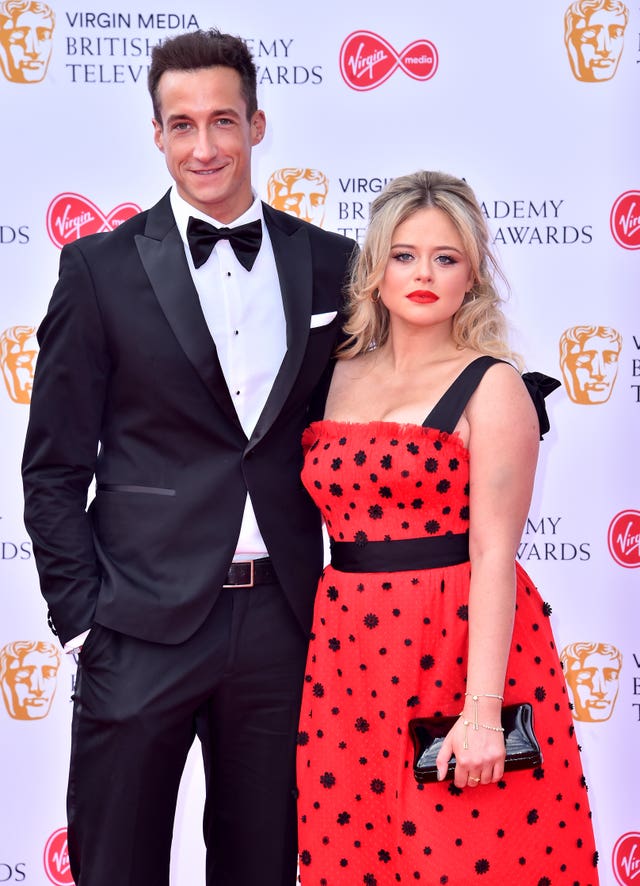 Rob Jowers and Emily Atack