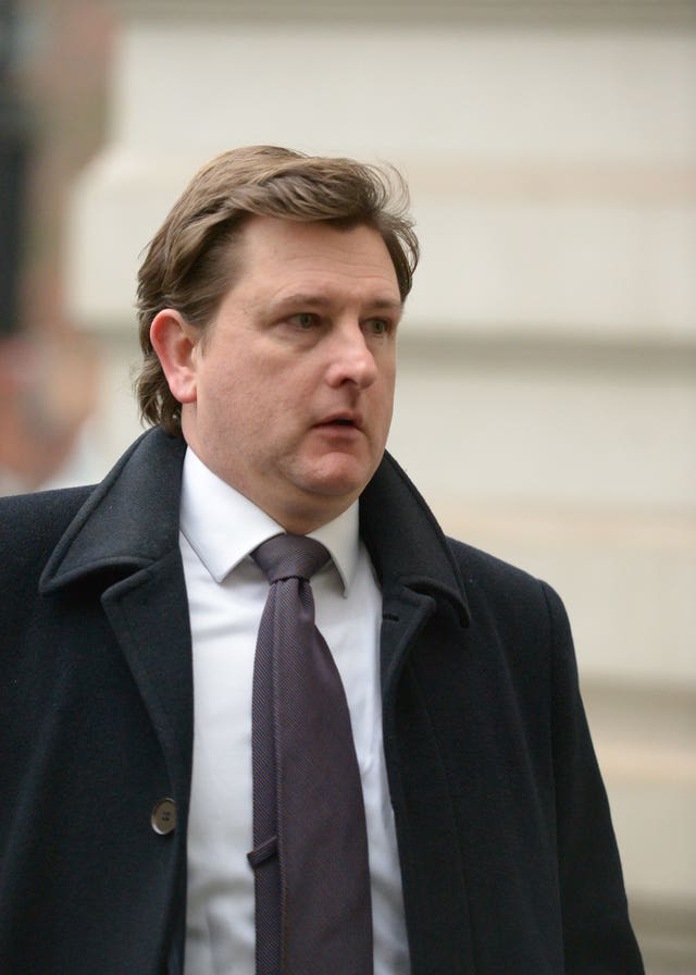 Matthew Feargrieve had "suffered emotionally and financially" because of his conviction, the judge said (Nick Ansell/PA)