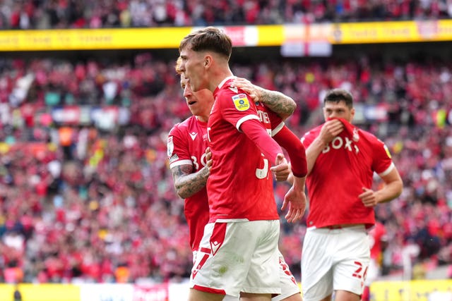 Levi Colwill’s own goal gifts Nottingham Forest promotion to the Premier League