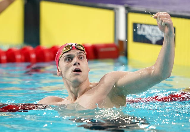 James Guy has won four medals at the 2022 Commonwealth Games (Zac Goodwin/PA)