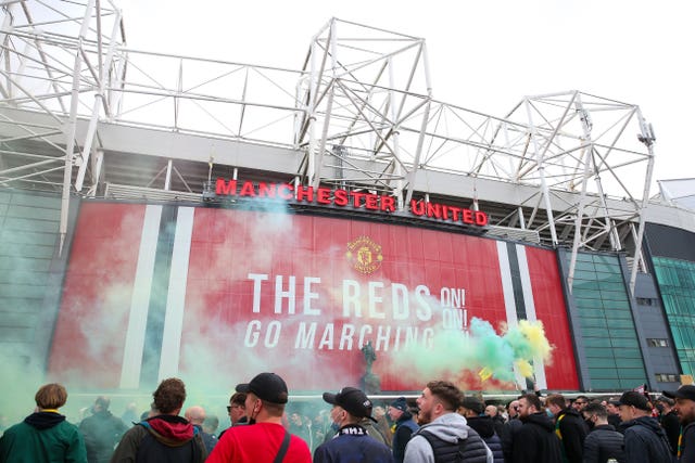 Manchester United's match against Liverpool was called off on Sunday