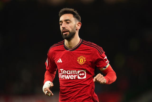 Bruno Fernandes has missed United's last two Premier League matches 