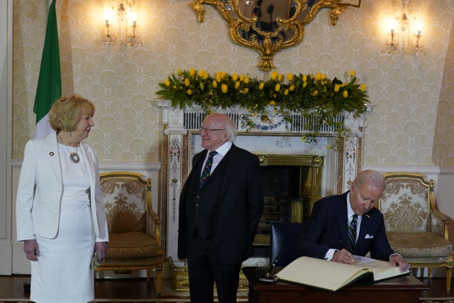 President Biden visit to the island of Ireland