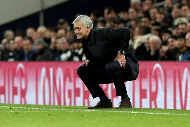 Jose Mourinho's Tottenham are waiting to find out who they will face in the Champions League