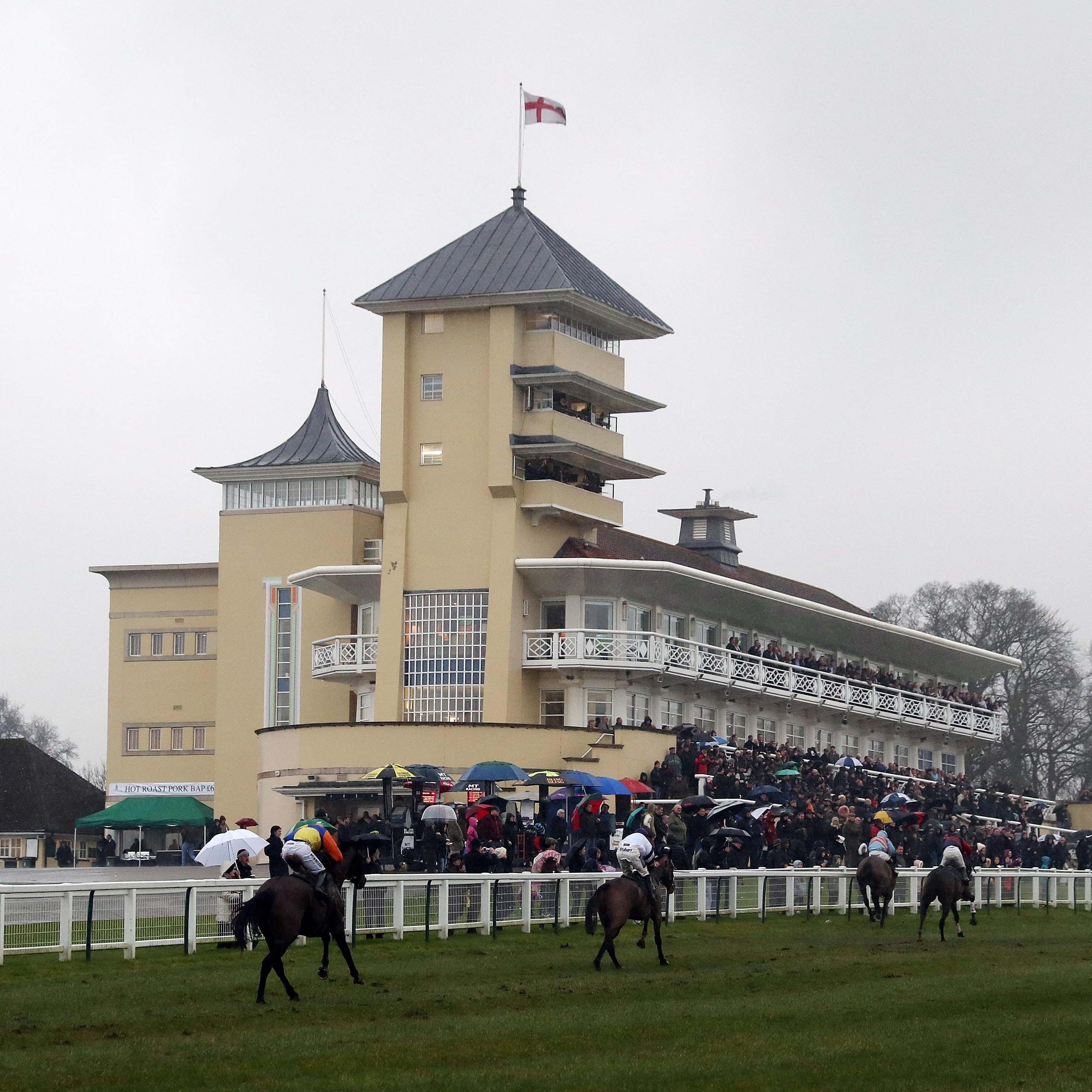 The stands at Towcester
