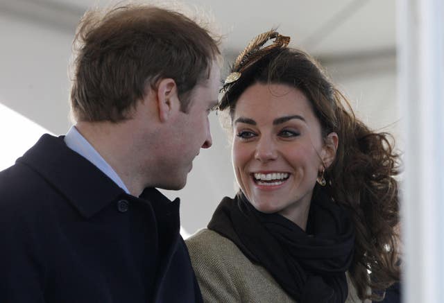 Prince William and Kate Middleton visit Anglesey
