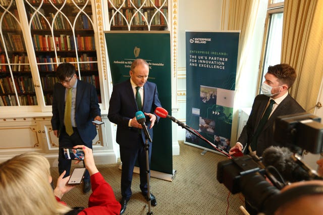 Taoiseach visit to UK