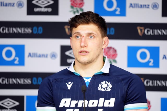 Scotland co-captain Rory Darge