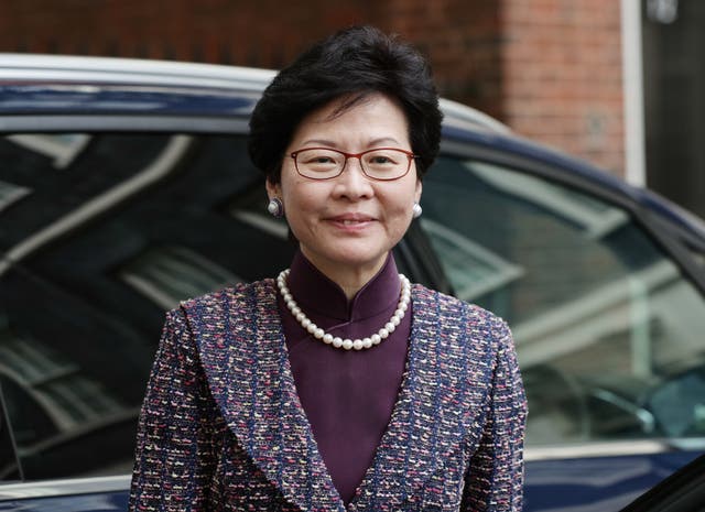 Carrie Lam visit to UK