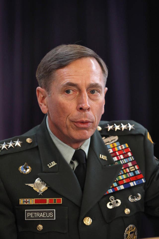 General Petraeus in UK