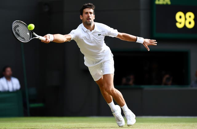 Novak Djokovic is safely into the fourth round