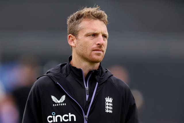 Jos Buttler during England training