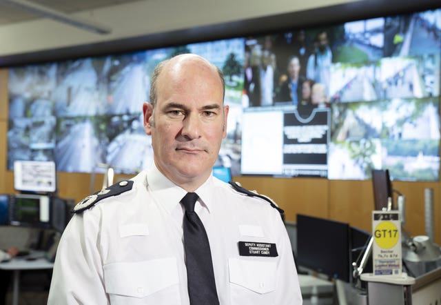 Deputy Assistant Commissioner of the Metropolitan Police Stuart Cundy in uniform 