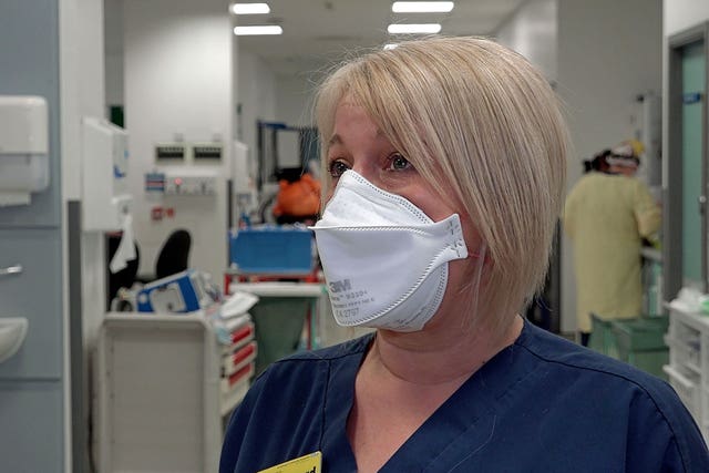 Matron Lindsey Izard at St George’s Hospital