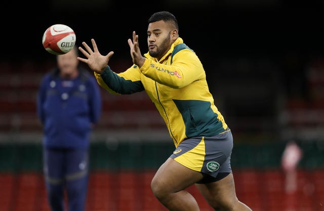 Taniela Tupou is a thunderous presence in Australia's back row