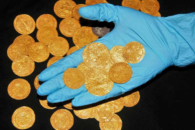 Tudor coins found in the New Forest