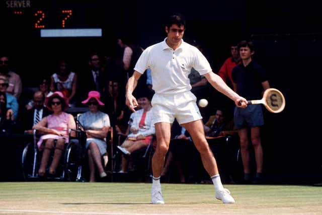 Roger Taylor was the standout British player at the start of the open era 