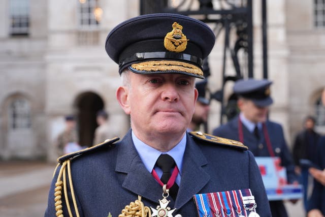 Sir Richard Knighton in uniform