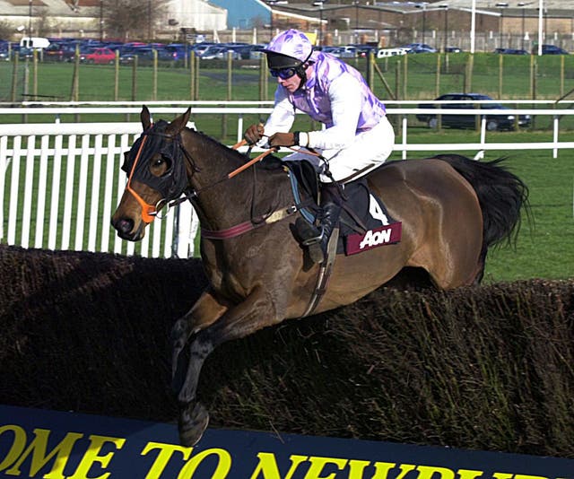See More Business was a runaway winner of the Aon Chase at Newbury in 2000.
