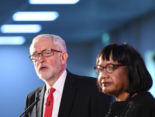 Jeremy Corbyn and Diane Abbott