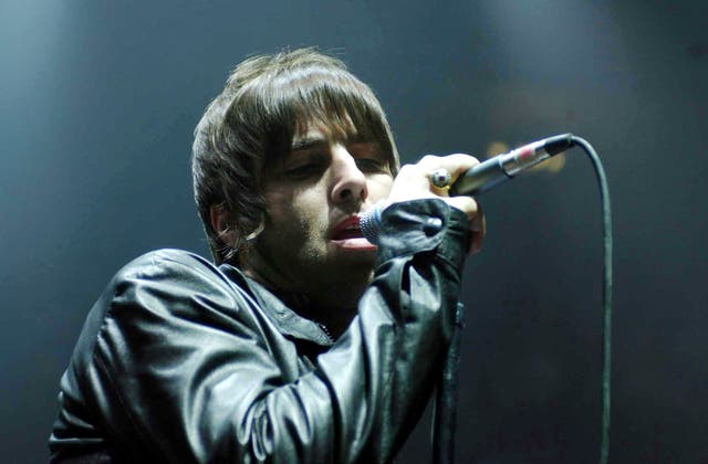 Oasis perform at the Royal Albert Hall