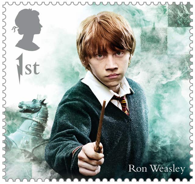 Harry Potter's Ron Weasley celebrated on stamps