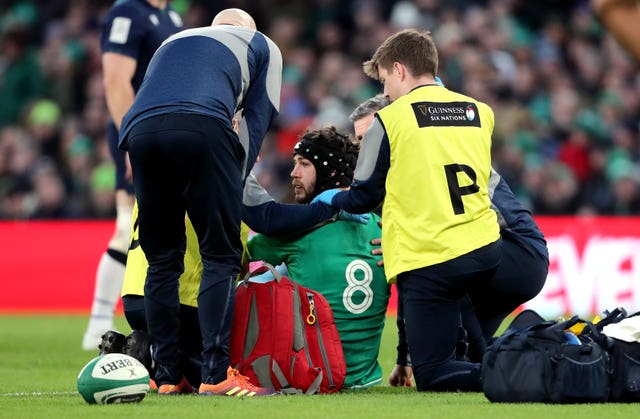 Caelan Doris' Ireland debut in 2020 lasted a matter of minutes