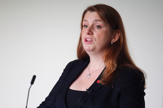 Homelessness minister Alison McGovern