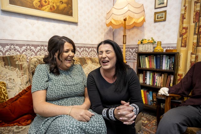 Aoife O’Neill, left, and Shauna Bray