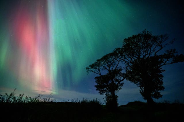 Northern Lights light up the skies across the UK