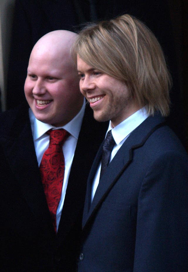 Matt Lucas and Kevin McGee Civil Ceremony – London