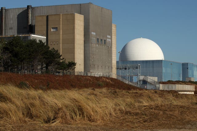EDF’s Sizewell B nuclear power station in Suffolk