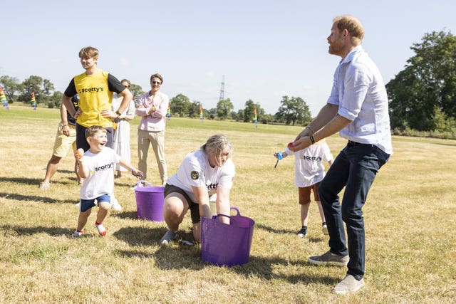 Duke of Sussex attends Scotty’s Summer Festival
