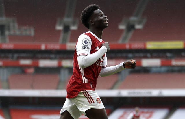 Bellerin set up Bukayo Saka, who marked his England call-up with his first goal at the Emirates Stadium