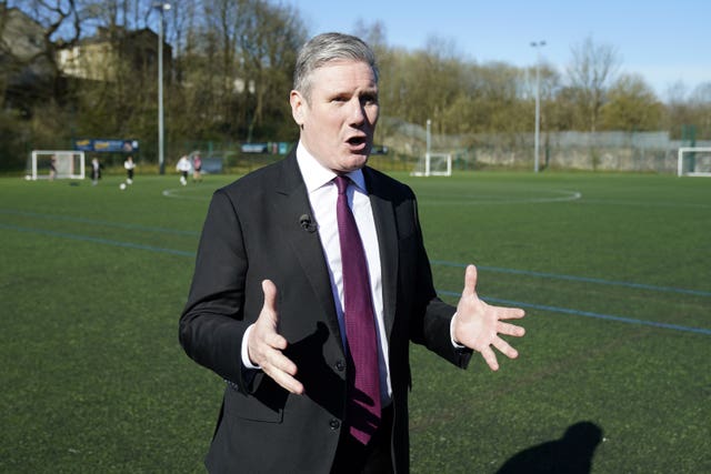 Keir Starmer visit to East Lancashire