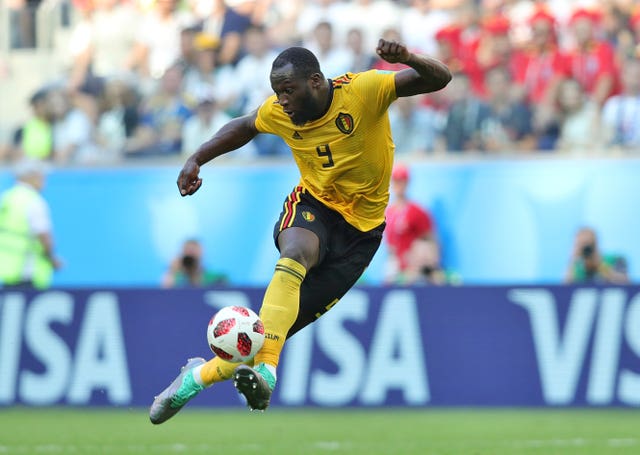 Romelu Lukaku was part of Belgium's World Cup campaign, in which they came third (Aaron Chown/PA).