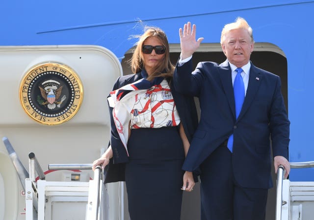 President Trump state visit to UK – Day One