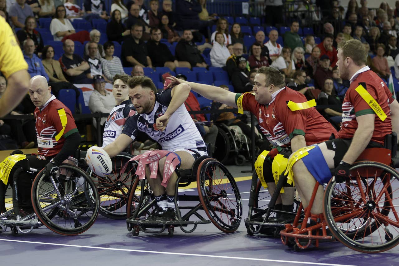 Sports weekend. Wheelchair Rugby вид спорта.