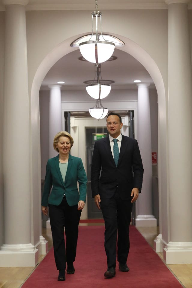 Ursula von der Leyen visits Ireland