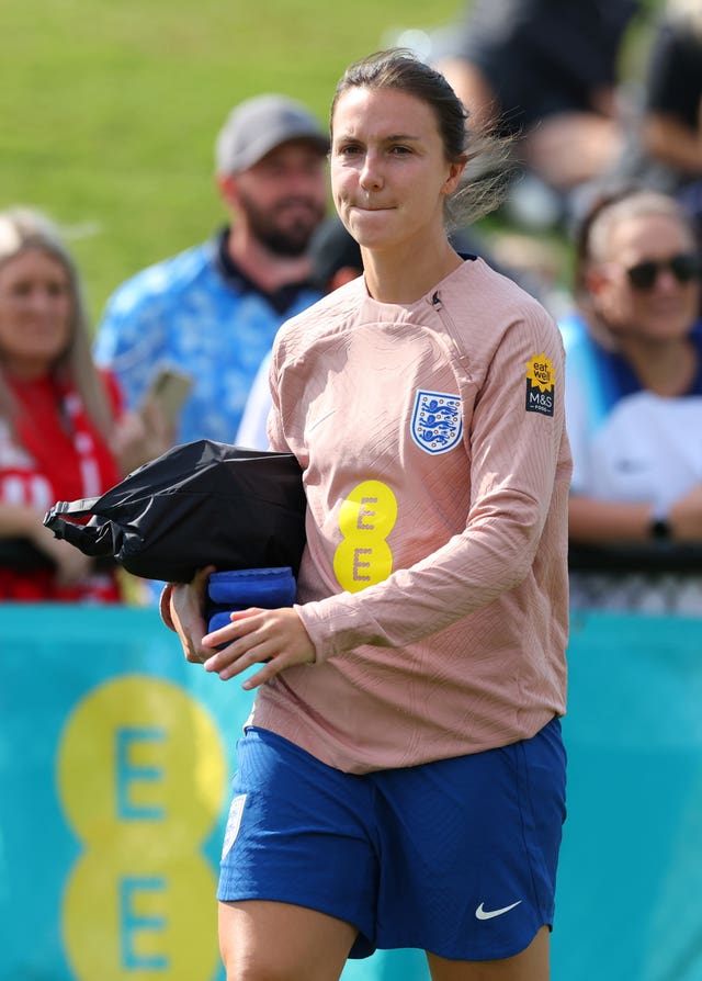 Wubben-Moy vowed to make the most of her World Cup experience 