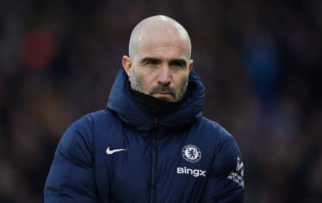 Chelsea manager Enzo Maresca before the Premier League match against Crystal Palace at Selhurst Park